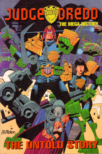 judge dredd the mega history untold story 2000 ad colin m jarman